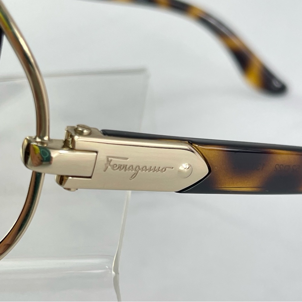 Salvatore Ferragamo Tortoise Made in Italy Sunglasses Lenses Included SF719S - Picture 6 of 8